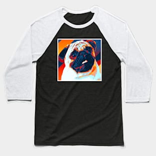 Pug Baseball T-Shirt